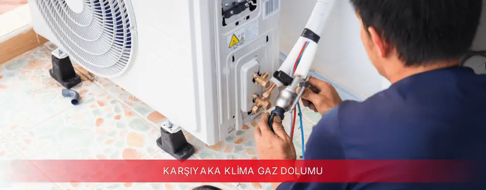Karşıyaka İlçemi TCL Klima Gaz Dolumu